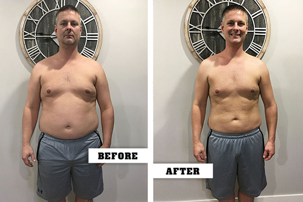 Fitness Before and After Craig Kornoelje