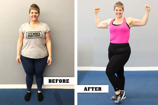 Fitness Before and After - Janelle Dykstra