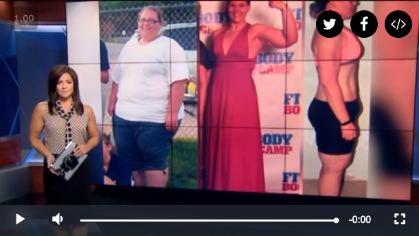 Lost Half Her Body Weight News Story