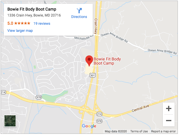 Bowie Fitness Location